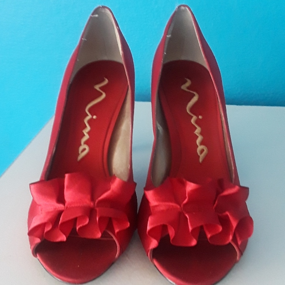 Red high heels